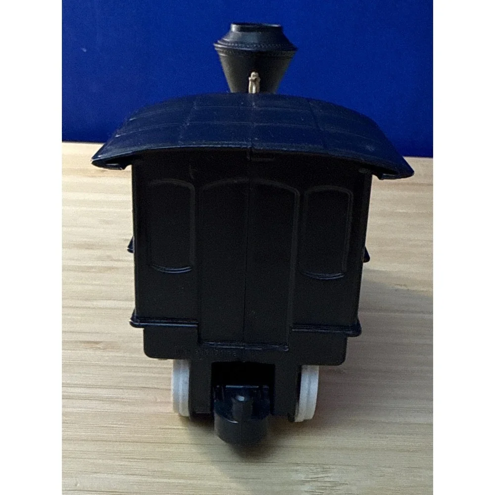 Disney Pixar Cars Muir Deluxe Train Engine Black Gold Steam Locomotive Toy